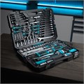 Набор инструментов, 1/4", 1/2", CrV, 120 зубьев, 115 предметов Gross 15564