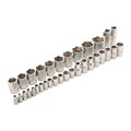 Набор инструментов 94 предмета, CrV, 1/2", 1/4" Сибртех 15565