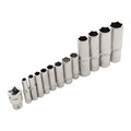 Набор инструментов 94 предмета, CrV, 1/2", 1/4" Сибртех 15565