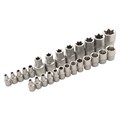 Набор инструментов 108 предметов, CrV, 1/2", 1/4" Сибртех 15566