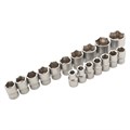 Набор инструментов 108 предметов, CrV, 1/2", 1/4" Сибртех 15566