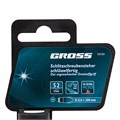 Отвертка SL8x 200 мм, S2, трехкомпонентная рукоятка Gross 15749