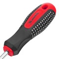 Отвертка Fusion, SL6 х 150 мм, CrV, трехкомпонентная рукоятка "Anti slip" Matrix 15759