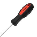 Отвертка Anti-Slip, SL3 х 100 мм, CrV, двухкомпонентная рукоятка Matrix 15764