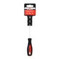 Отвертка Anti-Slip, SL3 х 100 мм, CrV, двухкомпонентная рукоятка Matrix 15764