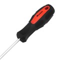 Отвертка Anti-Slip, SL4 х 100 мм, CrV, двухкомпонентная рукоятка Matrix 15765