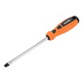 Отвертка "Point", SL8 х 150 мм, CS, двухкомпонентная рукоятка Sparta 15771