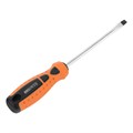 Отвертка "Point", SL5 х 100 мм, CS, двухкомпонентная рукоятка Sparta 15775