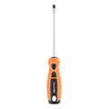 Отвертка "Point", SL4 х 100 мм, CS, двухкомпонентная рукоятка Sparta 15778