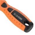 Отвертка "Point", SL4 х 100 мм, CS, двухкомпонентная рукоятка Sparta 15778