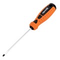 Отвертка "Point", SL3 х 100 мм, CS, двухкомпонентная рукоятка Sparta 15779