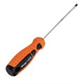 Отвертка "Point", SL3 х 100 мм, CS, двухкомпонентная рукоятка Sparta 15779