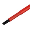 Отвертка Insulated, SL5.5 x 125 мм, CrMo, до 1000 В, двухкомпонентная рукоятка Matrix Professional 15804