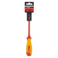 Отвертка Insulated, SL5.5 x 125 мм, CrMo, до 1000 В, двухкомпонентная рукоятка Matrix Professional 15804