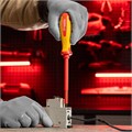 Отвертка Insulated, SL5.5 x 125 мм, CrMo, до 1000 В, двухкомпонентная рукоятка Matrix Professional 15804