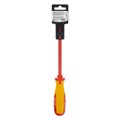 Отвертка Insulated, SL6.5 x 150 мм, CrMo, до 1000 В, двухкомпонентная рукоятка Matrix Professional 15805