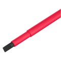 Отвертка Insulated, SL8 x 150 мм, CrMo, до 1000 В, двухкомпонентная рукоятка Matrix Professional 15806