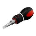 Отвертка комбинированная, SL6/PH2 х 38 мм, CrV, двухкомпонентная рукоятка Matrix 15828