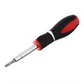Отвертка комбинированная "Era", SL5/PH1, SL6/PH2, CrV, трехкомпонентная рукоятка Matrix 15832