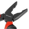 Плоскогубцы комбинированные Black Nickel, 160 мм, двухкомпонентные рукоятки Matrix 15877
