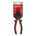 Плоскогубцы комбинированные Black Nickel, 160 мм, двухкомпонентные рукоятки Matrix 15877
