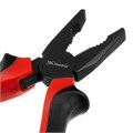 Плоскогубцы комбинированные Black Nickel, 180 мм, двухкомпонентные рукоятки Matrix 15878