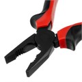 Плоскогубцы комбинированные Black Nickel, 180 мм, двухкомпонентные рукоятки Matrix 15878
