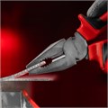 Плоскогубцы Nickel, 180 мм, никелированные, двухкомпонентные рукоятки Matrix 15888