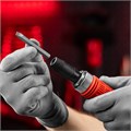 Отвертка ударно-поворотная 1/2, набор бит, 6 шт, обрезиненная ручка, пластиковый бокс Matrix 15972