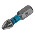 Бита торсионная PZ2 x 25 мм, для ударных шуруповертов, 2 шт. Gross 16010