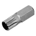 Набор бит HEX, Torx , SPLine, хвостовик-шестигранник 1/2, CrV, 42 шт. Stels 16027