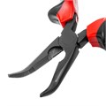 Длинногубцы изогнутые Black Nickel, 160 мм, двухкомпонентные рукоятки Matrix 16073