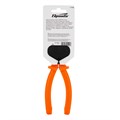 Длинногубцы прямые Classic, 180 мм, шлифованные, пластмассовые рукоятки Sparta 16077