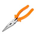 Длинногубцы прямые Classic, 200 мм, шлифованные, пластмассовые рукоятки Sparta 16078