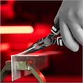 Длинногубцы прямые 165 мм, усиленная система, Pro Matrix 16086