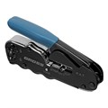 Клещи для обжима телефонных и компьютерных клемм RJ45, 8P и RJ11/12, 6P, компактный размер, CAT5 Gross 16100