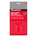 Набор ключей имбусовых HEX-Torx , 18 шт: HEX 1.5-10 мм, T10-T50, CrV, удлиненных, с сатиновым покрытием Matrix 16128