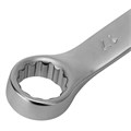 Ключ комбинированный, 17 мм, CrV, матовый хром Stels 16162