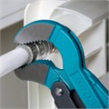Ключ трубный рычажный 1.5, №2, цельнокованый, CrV, тип "S" Gross 16233