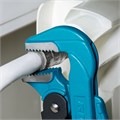 Ключ трубный рычажный 2, №3, цельнокованый, CrV, тип "L" Gross 16234