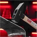 Молоток слесарный, 400 г, квадратный боек, деревянная рукоятка Matrix 16257