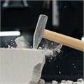 Молоток слесарный, 400 г, квадратный боек, деревянная рукоятка 16259