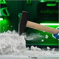 Молоток слесарный 1000 г, квадратный боек, деревянная рукоятка Сибртех 16261