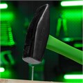 Молоток слесарный, 1000 г, фибергласовая обрезиненная рукоятка Сибртех 16269