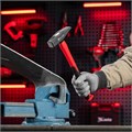 Молоток слесарный optimal, 600 г, фибергласовая обрезиненная рукоятка, квадратный боек Matrix 16271