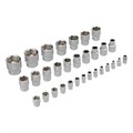 Набор инструментов, 1/2", 1/4", CrV, пластиковый кейс 69 предметов Stels 16287