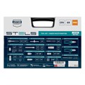 Набор инструментов, 1/2", 1/4", CrV, пластиковый кейс 69 предметов Stels 16287