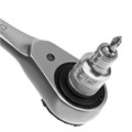 Набор торцевых головок, трещотка 120 зубьев, 1/2", 1/4", CrV, 41 предмет Gross 16291