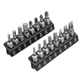 Набор торцевых головок, трещотка 120 зубьев, 1/2", 1/4", CrV, 41 предмет Gross 16291