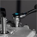 Набор торцевых головок, трещотка 120 зубьев, 1/2", 1/4", CrV, 41 предмет Gross 16291